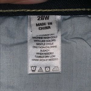 Plus size skinny jeans size 28